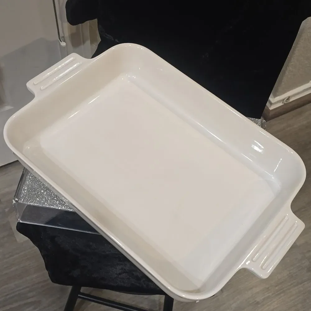 Le Creuset Heritage 32cm Rectangular Baking Dish- Merinque‎